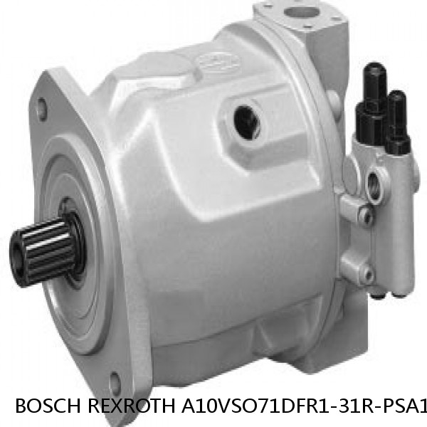 A10VSO71DFR1-31R-PSA12N BOSCH REXROTH A10VSO VARIABLE DISPLACEMENT PUMPS