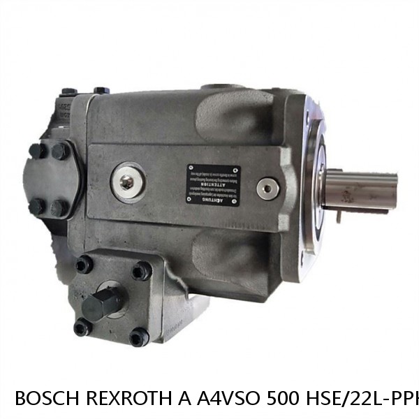 A A4VSO 500 HSE/22L-PPH13N00-SO168 BOSCH REXROTH A4VSO VARIABLE DISPLACEMENT PUMPS