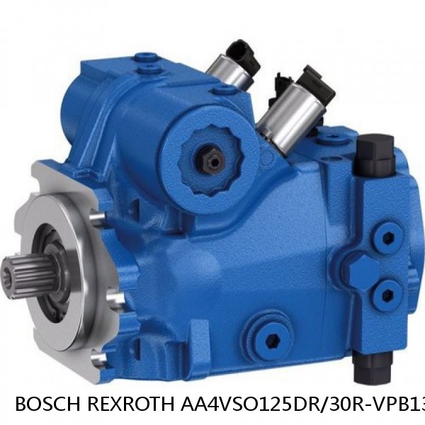 AA4VSO125DR/30R-VPB13N00-SO527 BOSCH REXROTH A4VSO VARIABLE DISPLACEMENT PUMPS