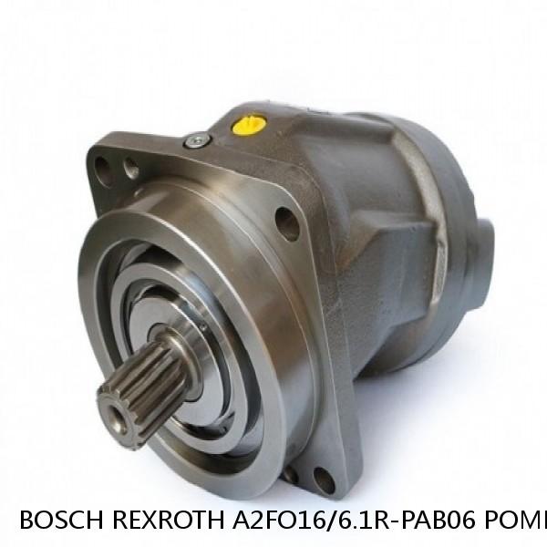 A2FO16/6.1R-PAB06 POMP BOSCH REXROTH A2FO FIXED DISPLACEMENT PUMPS