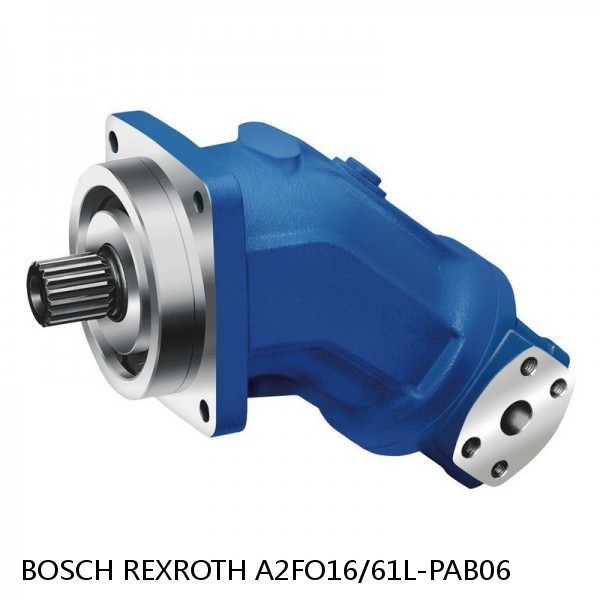 A2FO16/61L-PAB06 BOSCH REXROTH A2FO FIXED DISPLACEMENT PUMPS #1 small image