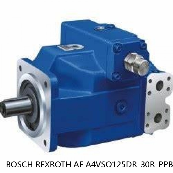 AE A4VSO125DR-30R-PPB13K34 BOSCH REXROTH A4VSO VARIABLE DISPLACEMENT PUMPS