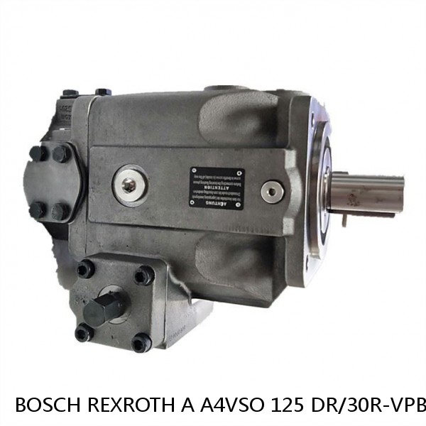 A A4VSO 125 DR/30R-VPB25N00-SO103 BOSCH REXROTH A4VSO VARIABLE DISPLACEMENT PUMPS
