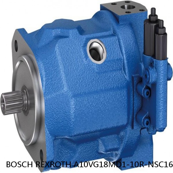 A10VG18MD1-10R-NSC16F023S BOSCH REXROTH A10VG AXIAL PISTON VARIABLE PUMP #1 small image