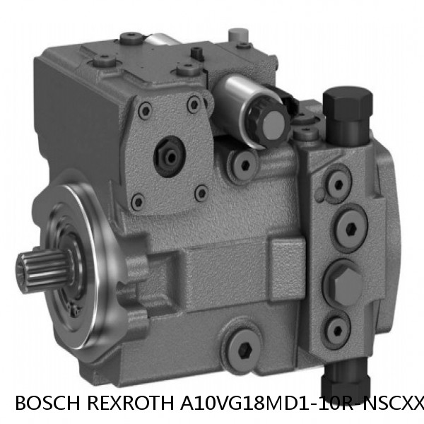 A10VG18MD1-10R-NSCXXF003S-S BOSCH REXROTH A10VG AXIAL PISTON VARIABLE PUMP #1 small image