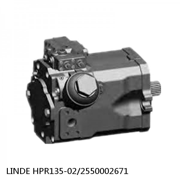 HPR135-02/2550002671 LINDE HPR HYDRAULIC PUMP #1 image